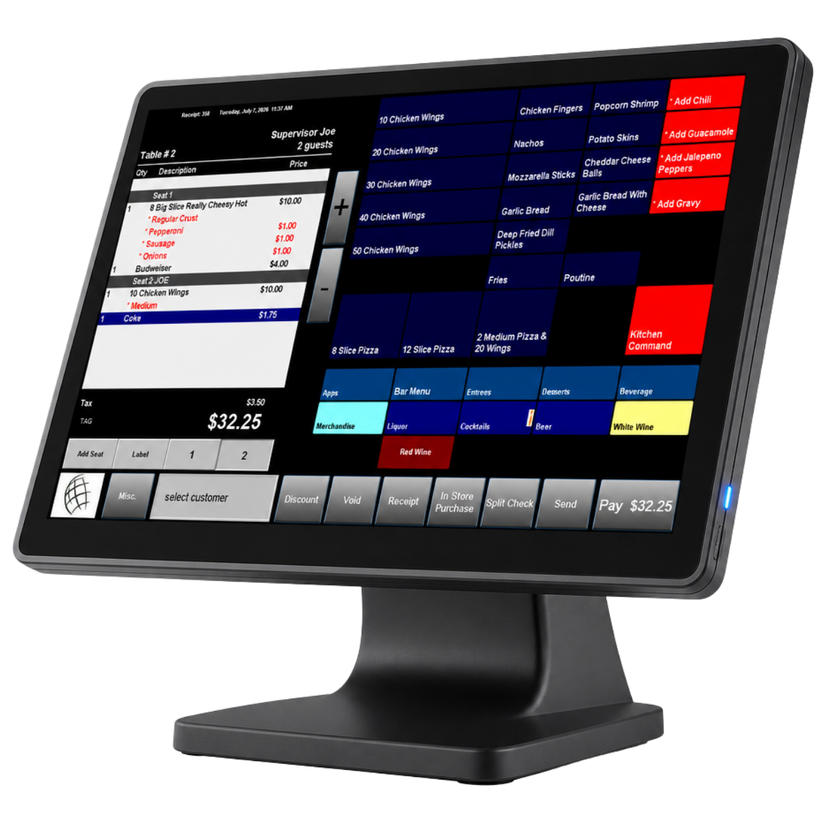 UniversalPOS point of sale touchscreen terminal
